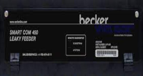 Becker UHF Leaky Feeder Radio System from Smartcom